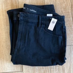 New Old Navy black skinny jeans